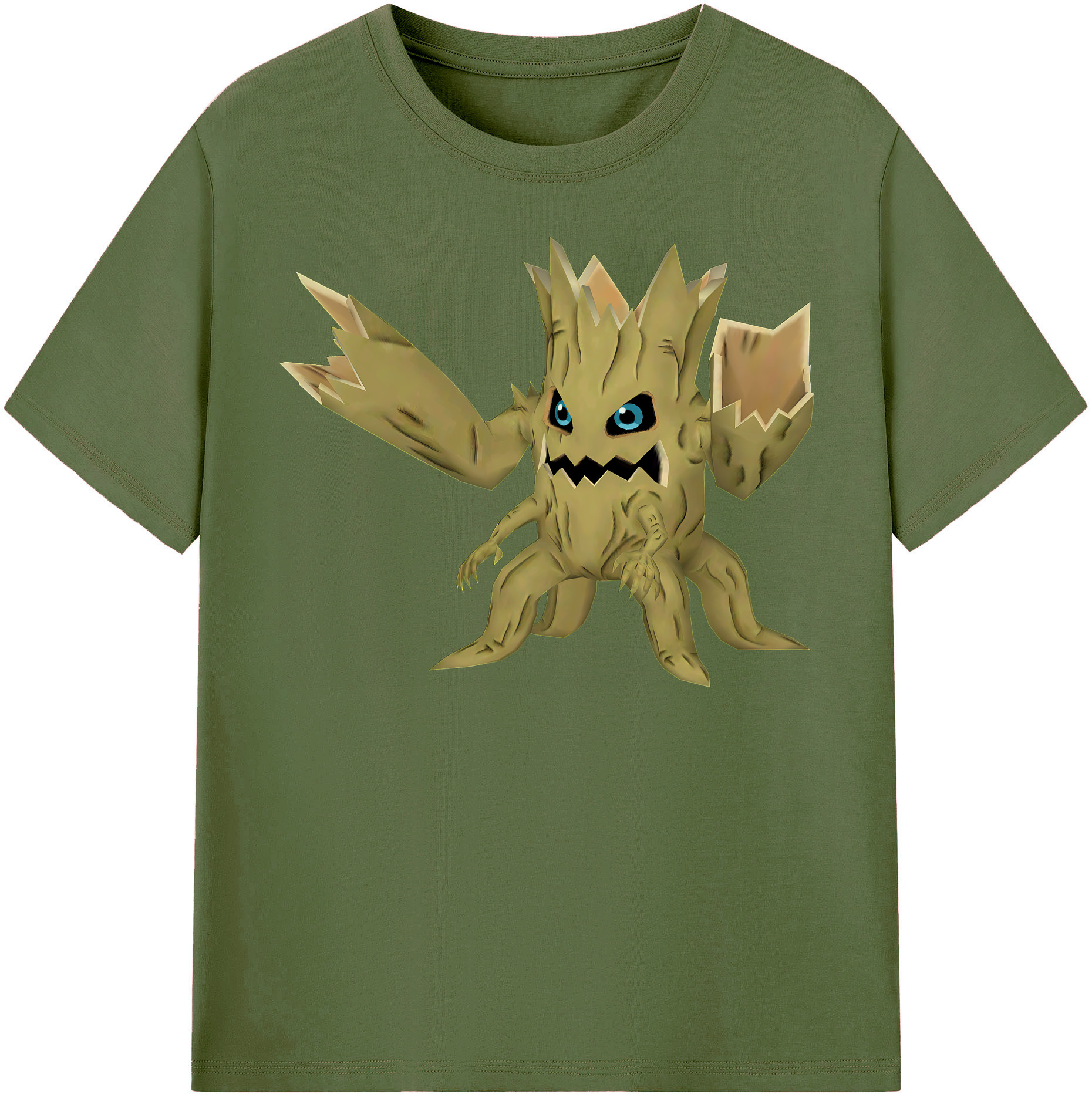 （画像用） Digimon デジタルモンスター/デジモン 綿100％半袖Tシャツ（フロントプリント）